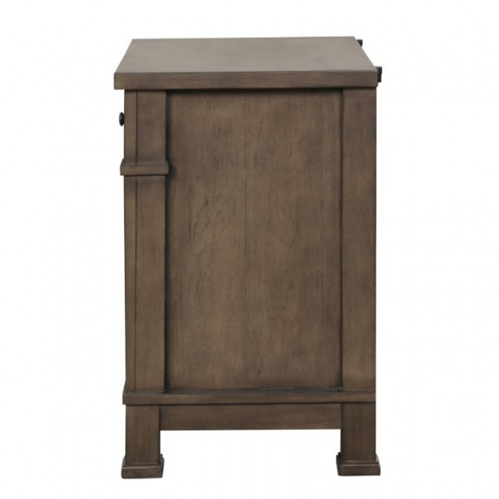 Huddersfield Dark Walnut Nightstand - FM7702DB-N