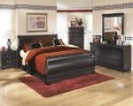 Huey Vineyard Black Bedroom Mirror - Gate FurnitureMirror