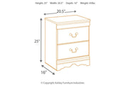 Huey Vineyard Black Nightstand - Gate FurnitureNightstand