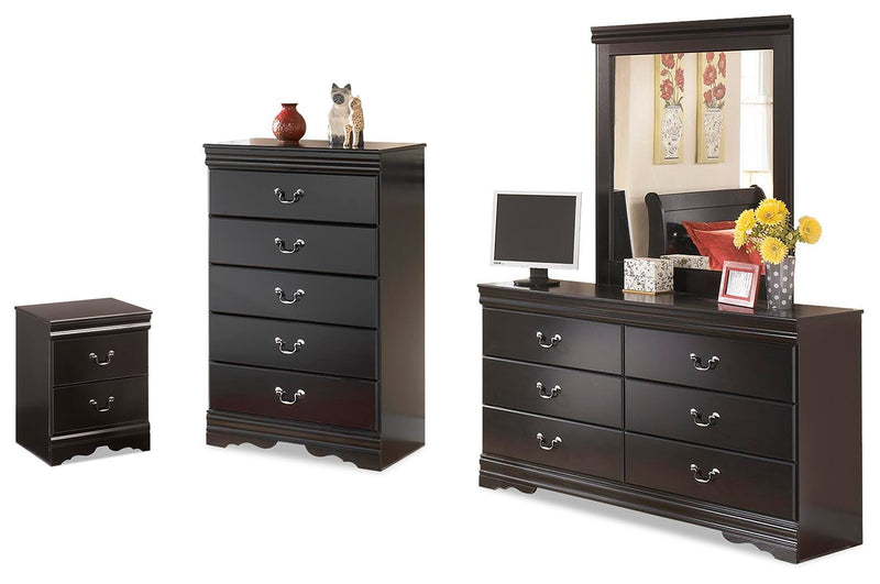 Huey Vineyard Dresser, Mirror, Chest and Nightstand - B128B53