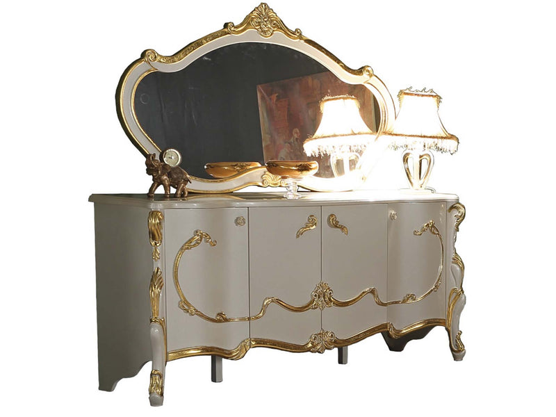Hunkar Diningroom Consol With Mirror - 115-HUN-HM618-CON