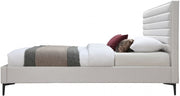 Hunter Linen Textured Full Bed Cream - HunterCream-F