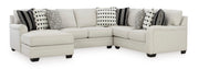 Huntsworth Dove Gray 4 - Piece LAF Chaise Sectional - Gate FurnitureSectional