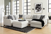 Huntsworth Dove Gray 4 - Piece RAF Chaise Sectional - Gate FurnitureSectional