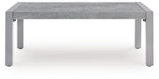 Hurley Park Outdoor Sofa and Loveseat with Coffee Table and 2 End Tables in Gray - PKG021165