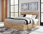 Hyanna King Panel Storage Bed and Dresser - B1050B67