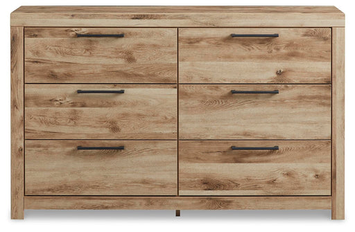 Hyanna King Panel Storage Bed and Dresser - B1050B67