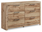 Hyanna King Panel Storage Bed and Dresser - B1050B67