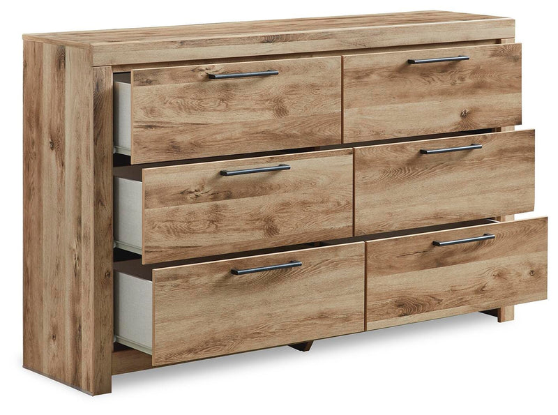 Hyanna King Panel Storage Bed and Dresser - B1050B67
