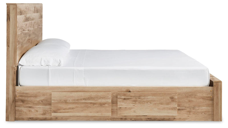 Hyanna King Panel Storage Bed and Dresser - B1050B67