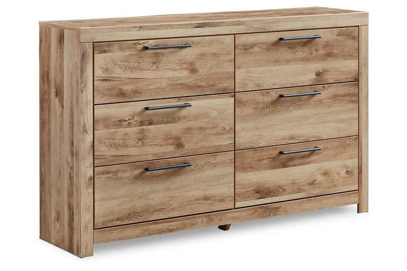 Hyanna Tan Brown Panel Bedroom Set - Gate FurnitureBedroom Set