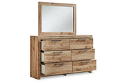 Hyanna Tan Brown Youth One Side Storage Panel Bedroom Set - Gate FurnitureYouth Bedroom Set