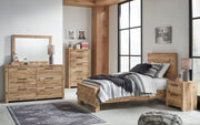Hyanna Tan Brown Youth Panel Bedroom Set - Gate FurnitureYouth Bedroom Set