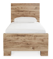 Hyanna Tan Brown Youth Two Side Storage Panel Bedroom Set - Gate FurnitureYouth Bedroom Set