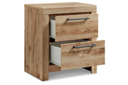 Hyanna Tan Brown Youth Two Side Storage Panel Bedroom Set - Gate FurnitureYouth Bedroom Set