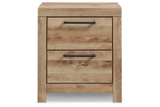 Hyanna Tan Brown Youth Two Side Storage Panel Bedroom Set - Gate FurnitureYouth Bedroom Set