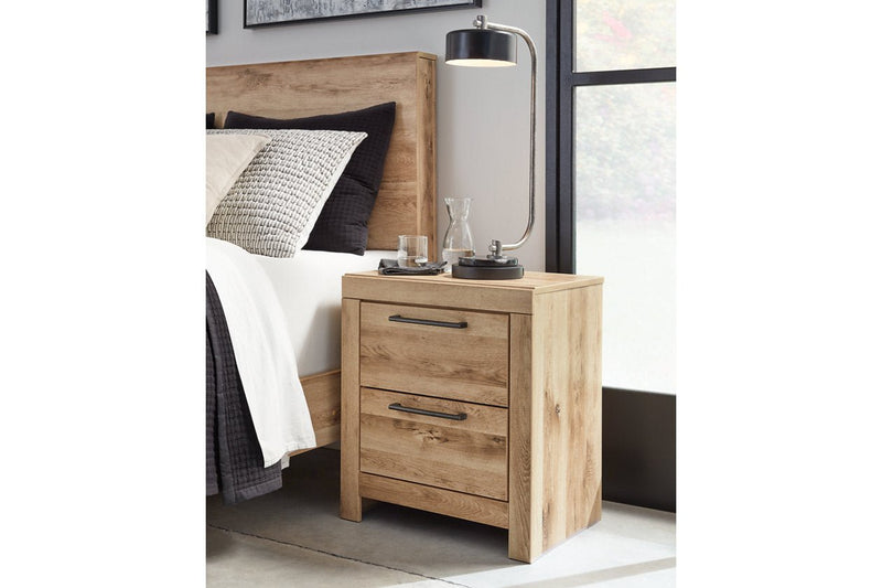 Hyanna Tan Brown Youth Two Side Storage Panel Bedroom Set - Gate FurnitureYouth Bedroom Set