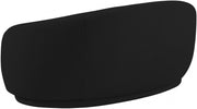 Hyde 64" Boucle Fabric Upholstered Loveseat in Black - 693Black-L
