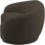 Hyde 64" Boucle Fabric Upholstered Loveseat in Brown - 693Brown-L