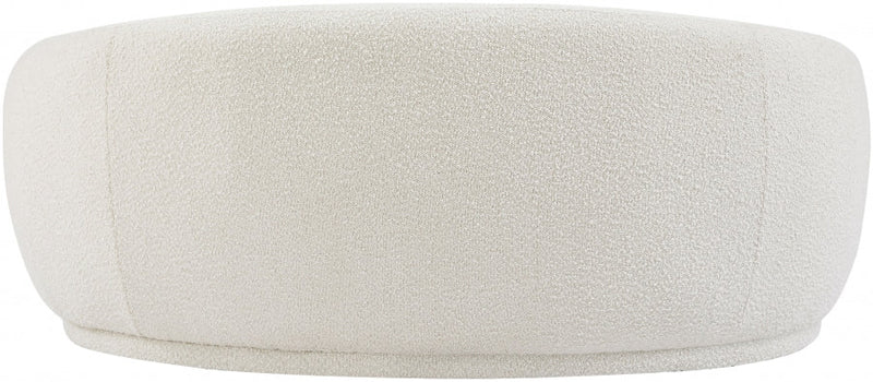 Hyde 64" Boucle Fabric Upholstered Loveseat in Cream - 693Cream-L