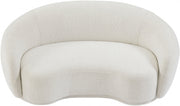 Hyde 64" Boucle Fabric Upholstered Loveseat in Cream - 693Cream-L