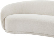 Hyde 64" Boucle Fabric Upholstered Loveseat in Cream - 693Cream-L
