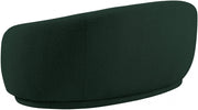 Hyde 64" Boucle Fabric Upholstered Loveseat in Green - 693Green-L