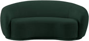 Hyde 64" Boucle Fabric Upholstered Loveseat in Green - 693Green-L