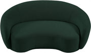 Hyde 64" Boucle Fabric Upholstered Loveseat in Green - 693Green-L