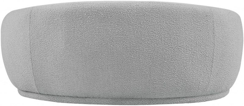 Hyde 64" Boucle Fabric Upholstered Loveseat in Grey - 693Grey-L