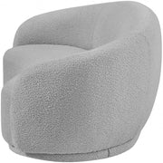 Hyde 64" Boucle Fabric Upholstered Loveseat in Grey - 693Grey-L