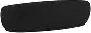 Hyde 89.5" Boucle Fabric Upholstered Sofa in Black - 693Black-S