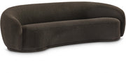 Hyde 89.5" Boucle Fabric Upholstered Sofa in Brown - 693Brown-S