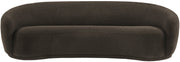 Hyde 89.5" Boucle Fabric Upholstered Sofa in Brown - 693Brown-S