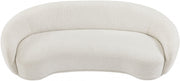 Hyde 89.5" Boucle Fabric Upholstered Sofa in Cream - 693Cream-S