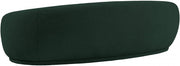 Hyde 89.5" Boucle Fabric Upholstered Sofa in Green - 693Green-S