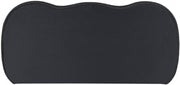 Hyde Boucle Fabric Queen Bed (3 Boxes) Black - Gate FurnitureQueen Bed