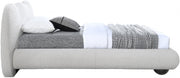 Hyde Boucle Fabric Twin Bed (3 Boxes) Cream - Gate FurnitureTwin Bed