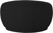 Hyde Boucle Fabric Upholstered Chair in Black - 693Black-C