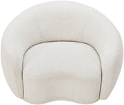 Hyde Boucle Fabric Upholstered Chair in Cream - 693Cream-C