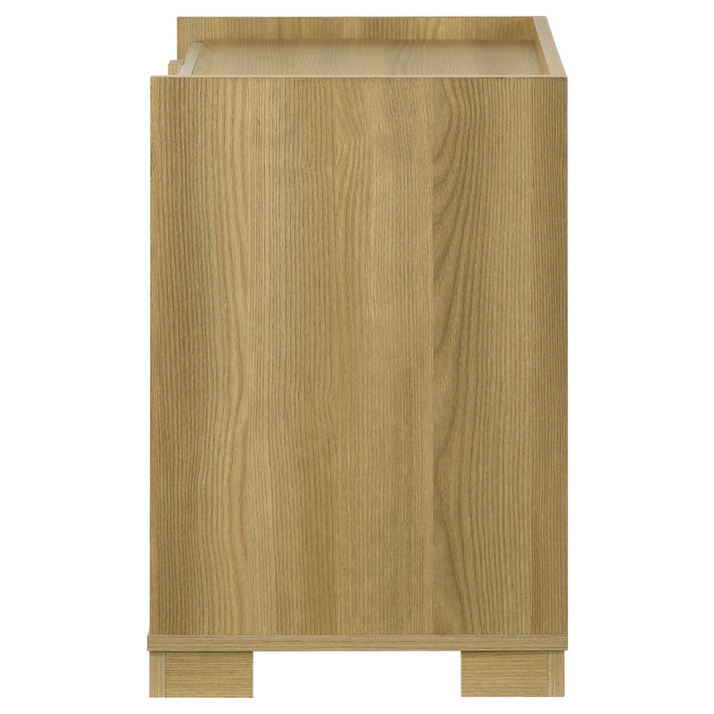 Hyland 2-drawer Nightstand Bedside Table Natural - 215652