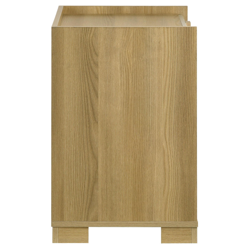 Hyland 2-drawer Nightstand Bedside Table Natural - 215652