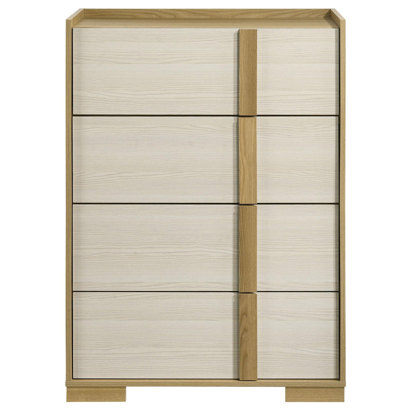 Hyland 4-drawer Chest of Drawers Natural - 215655