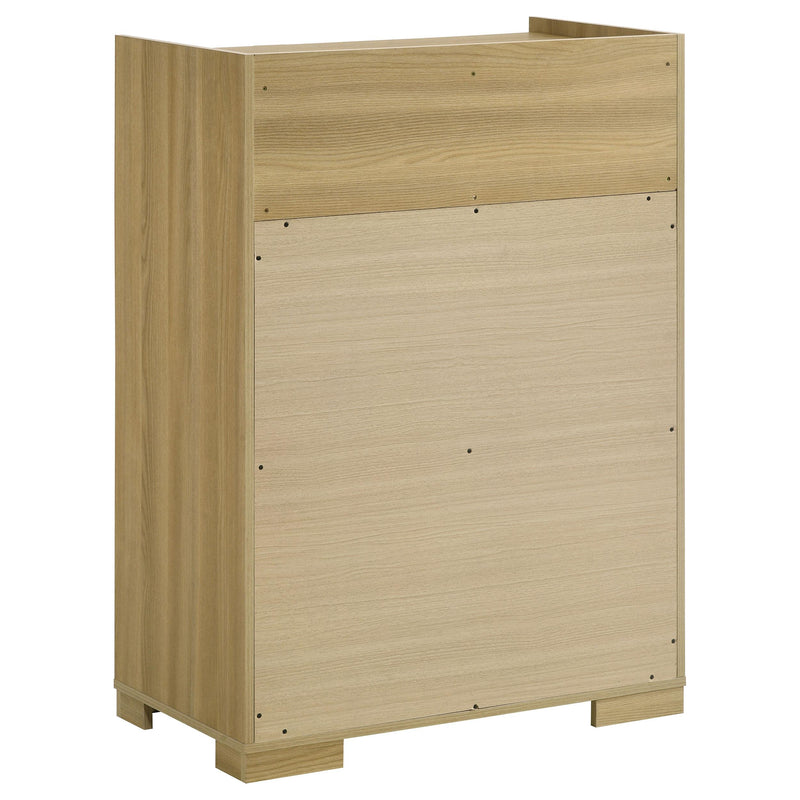 Hyland 5-piece Eastern King Bedroom Set Natural - 215651KE-S5