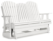 Hyland wave Outdoor Glider Loveseat - P111-835