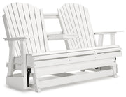 Hyland wave Outdoor Glider Loveseat - P111-835