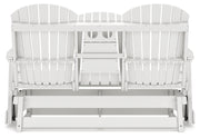 Hyland wave Outdoor Glider Loveseat - P111-835