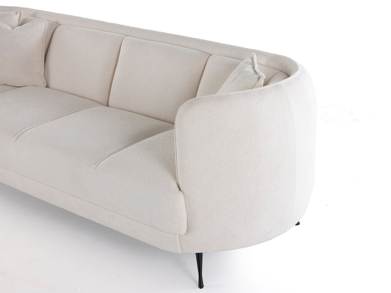 Hypnos Stationary 4 Seat Sofa - Relax in Grey - 200-ZEN-HYP-GRE-4R