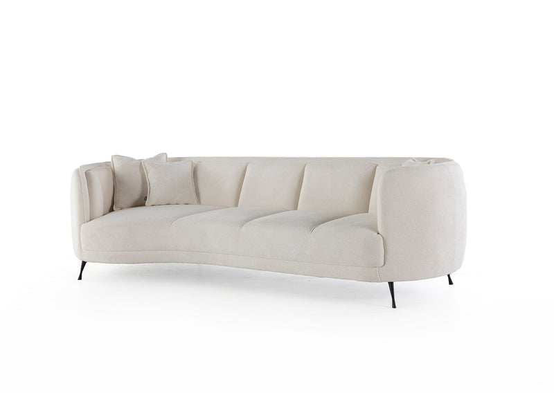 Hypnos Stationary 4 Seat Sofa - Standart in Grey - 200-ZEN-HYP-GRE-4