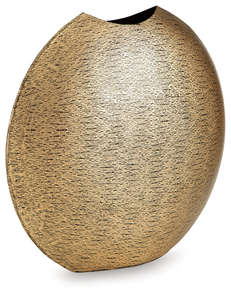 Iansboro Antique Gold Finish Vase - A2000697